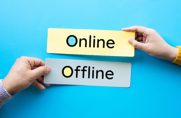 online offline werbung